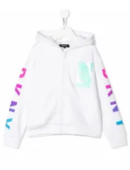 (新品) DKNY ホログラム レディース フーディー ジップアップのサムネイル