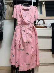 ピンク ロング ONE PIECE