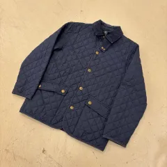 ポロラルフローレン ネイビー キルティング ジャケット