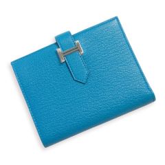 エルメス ニットタイ Hロゴ 刺繍 シルク100％ カーキ グリーン