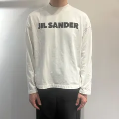 JIL SANDER ロゴ ホワイト ロング Tシャツ ジルサンダー