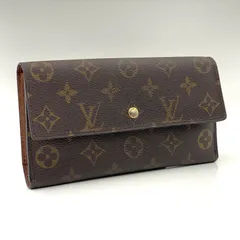 ルイヴィトン モノグラム / ポルトフォイユ インターナショナル / ブラウン 茶色 / 三つ折り 長財布 / M61217 TH0977
