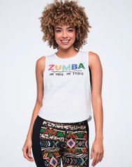 最新作！新品 JAZZERCISE ノースリーブ クロップトップ M - メルカリ