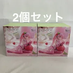 未開封 初音ミク 桜ミク Desktop Cute さくらんぼクッション 2個セット SF5058 c107