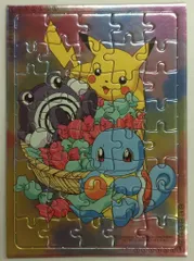 フルタ製菓 ポケモンジグソー ポケットモンスター ピカチュウ・ニョロゾ・ゼニガメ
