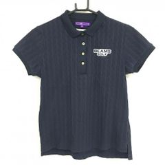 美品！早い者勝ち！BEAMS GOLF ポロシャツ M ネイビー BEAMS GOLF ネイビー ポロシャツ M 濃紺 夏 半袖 ビームス ゴルフ