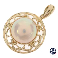 TASAKI 田崎 タサキ K18YG 18金イエローゴールド マベパール12.5mm ペンダントトップ チャーム ジュエリー アクセサリー ブランドのサムネイル