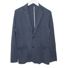メンズメルローズ MEN'S MELROSE 長袖 テーラードジャケット 綿混 アウター 3 Lサイズ相当 グレー系 k27703 1027のサムネイル
