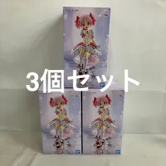 未開封 魔法少女まどかマギカ 新編 叛逆の物語 鹿目まどか フィギュア 3個セット SF5060 c107