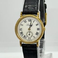稼働】Longines 手巻き腕時計 ゴールドカラー スモールセコンド - メルカリ