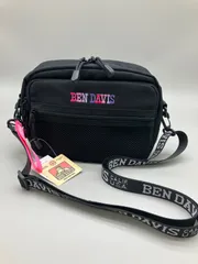 F-015-571  未使用  　BEN DAVIS　ベン・デイビス　ショルダーバッグ　ブラックのサムネイル