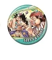 ONE PIECE コレクション缶バッジ SPRING 第1弾 ルフィ＆ウソップ ワンピース グッズ 缶バッチ 缶バッジ カンバッジ カンバッチのサムネイル