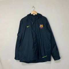 NIKE FCバルセロナ STORM-FIT ナイロンジャケット ネイビー M - メルカリ