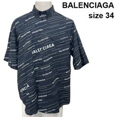 BALENCIAGA 七国语言ロゴ 半袖シャツ 40 - メルカリ