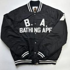 AAPE BY A BATHING APE スタジャン ブラック M - メルカリ
