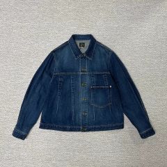H*u様 70年代lee91-b濃紺デニムジャケットtalonジッパーUSAヴィ - メルカリ