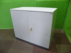オカムラ製 H150cm×W90cm ２連結両面３段什器 背面ネット キックプレート無し■陳列棚・システム什器■S-612 オカムラ製 H150cm×W90cm 2連結両面4段什器□陳列棚 □システム什器