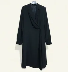 55 新品 レディース ONE PIECE スーツ ブラック 黒 黒色 レディース ONE PIECE 55 新品