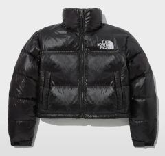 THE NORTH FACE ダウンジャケット ブラック ショート丈 - メルカリ