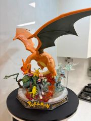 新品】ポケモン リザードン 炎 フィギュア ガレージキット - メルカリ