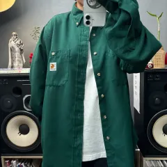 カーハート グリーン シャツ