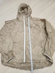 ナイキ ACG ウィンドブレーカー フーディー ジャケット ベージュ (ジッパー交換)