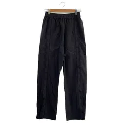 normment poplin embroidery パンツ  ブラック FREE