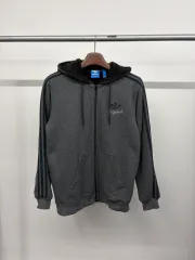 (100) メンズ adidas アディダス オリジナル シェルパ 裏起毛 フリース フーディー ジップアップ