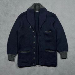 STONEWOLD ショールカーディガン ネイティブ柄 グレーLサイズ - メルカリ
