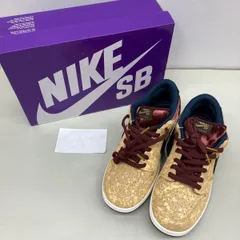 NIKE SB DUNK LOW PRO City of Cinema/Celestial Gold and Dark Team Red 