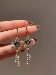 ジュエリー レディース イヤーアクセサリー バレンタイン、母の日ギフト用 フラワー ドロップピアス