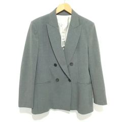 ZARA ダブルブレスト テーラードジャケット S - メルカリ