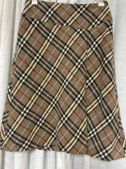 BURBERRY LONDON ブルーレーベル ノヴァチェック ウールスカート