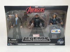 ニック・フューリー、コールソン、マリア・ヒル セット マーベル 
