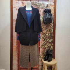 haek カラーファーコート color fur coat - メルカリ