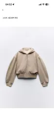 ザラ ソフト クロップド ブルゾン ジャケット