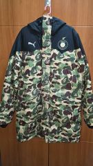 値下げ】新品未使用 PUMA×BAPE ロングダウン コラボ 迷彩 M 希少 