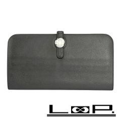 ルイ・ヴィトン M95614 モノグラムデニム ジッピーウォレット ブラック LOUIS VUITTON - LOUIS VUITTON ルイヴィトン M95614 モノグラムデニム