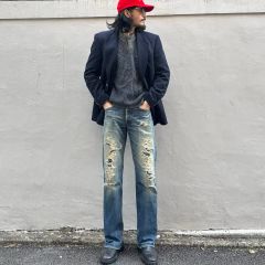 junki ichikawa着 dior homme デニム - メルカリ