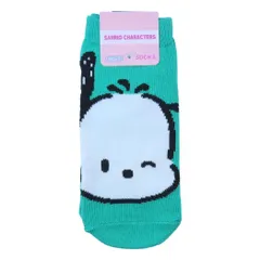 【メール便】ポチャッコ 子ども用靴下 キッズソックス フェイス GR サンリオ スモールプラネット キャラックス 子供 キャラクター グッズ 