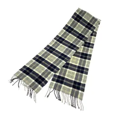JOHNSTONS OF ELGIN ジョンストンズオブエルガン マフラー  チェック柄/カシミヤ100％    グレー レディース / 240001180858のサムネイル