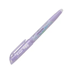 パイロット こすると消える蛍光ペン フリクションライト ソフトバイオレット 10本 SFL100SL10SV