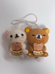 平成レトロ リラックマ ストラップ 2個セット Rilakkuma - メルカリ