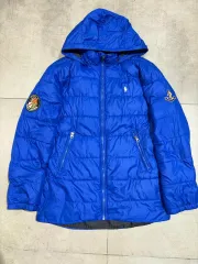ポロ ロゴワッペン ダウン ジャケット