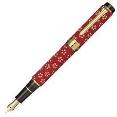 入手困難‼️】セーラー箱根寄木細工万年筆（太字）14Kインク吸入器