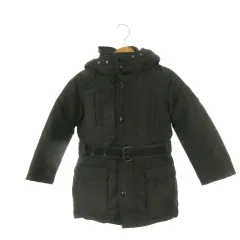 スコッチ&ソーダ SCOTCH & SODA Scotch Shrunk ダウンジャケット 子ども服（男の子用） 6/116 黒 ブラック 長袖 フード付き ベルト付き /AH16 ■GY99のサムネイル