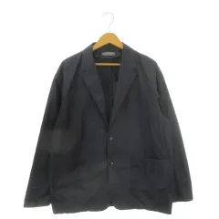 B&Y ユナイテッドアローズ BEAUTY&YOUTH ビューティー&ユース ジャケット 上着 L 紺 ネイビー 無地 テーラードカラー 長袖 /AH14 ■GY99