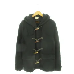 トゥモローランド トリコ TOMORROWLAND tricot ダッフルコート ジャケット ウール M 緑 グリーン フード付き トグルボタン 長袖 /AH11 ■GY99のサムネイル