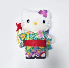 希少 美品 キティ ご当地 ぬいぐるみ マスコット 鹿児島限定 桜島大根