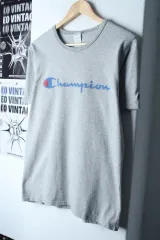 (M-L) チャンピオン 半袖 Tシャツ リバースウィーブ グレー オールドスクール-18678